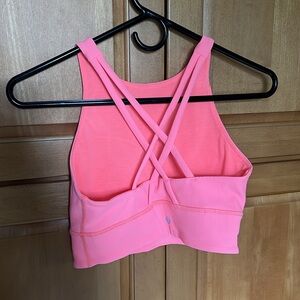 Lululemon Energy Bra High Neck Long Line Rib